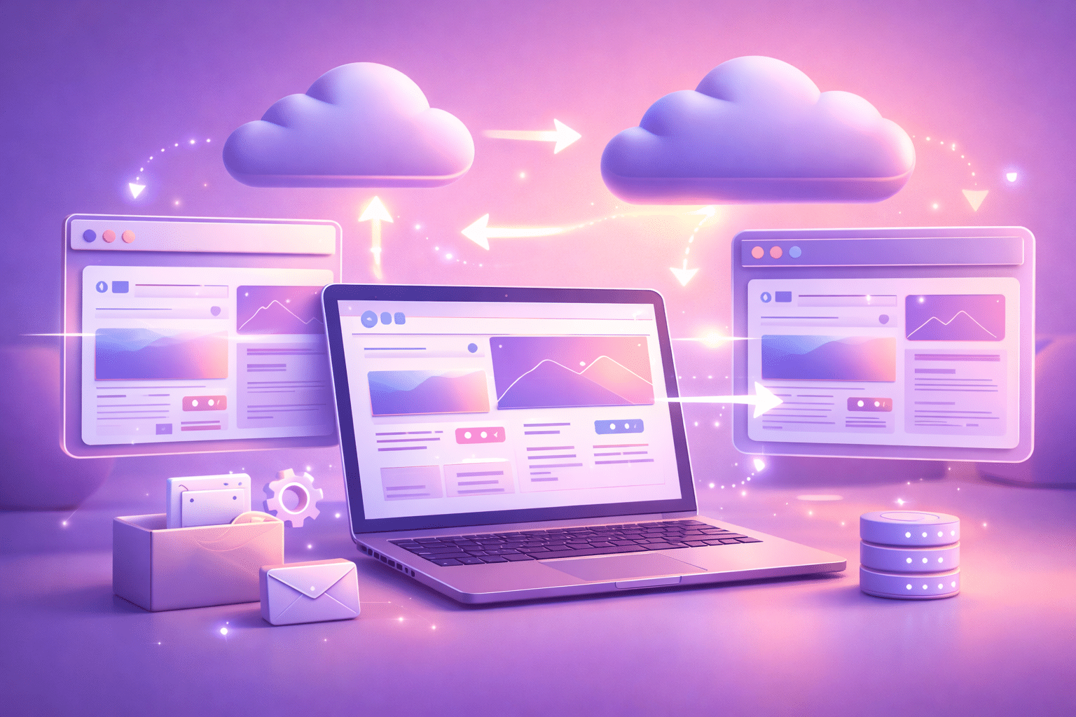 migration website update